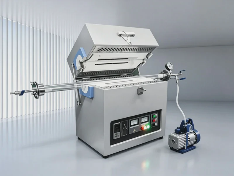 Horizontal tube furnace